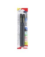 Bolígrafo Punto Fino 0.7 mm Pentel Energel Stick Bl/2 Negro