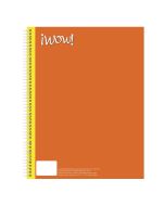 Cuaderno Profesional Wow Unicolor Raya 100 h.