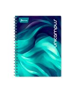 Cuaderno Profesional Pasta Dura Unicampus 588634 Cuadro Grande 100 h. 