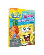 Cuaderno Iluminar Larousse 113152 Jumbo Bob Esponja 6385