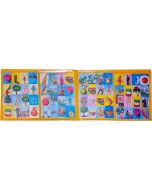 Loteria Grande Tipo Cartera Doble C/4 Tablas