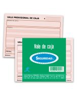 Vale Provisional De Caja Mayco 2051 1/4 Carta 50 H. C/3 Blocks