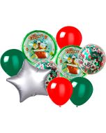 SET GLOBO VM MERRY CHRISTMAS SANTA 9PZA