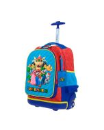 Mochila C/Ruedas Chenson Mb-66372-R Mario Bros Rojo Gde