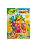 CUADERNO ILUMINAR CRAYOLA 696116 PREHISTORIC PALS 16 HJS