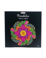 CUADERNO ILUMINAR CRAYOLA 697340 MANDALAS 40 HJS