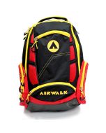 Mochila Airwalk Bp142Aw-01C Juvenil Negra C/Rojo