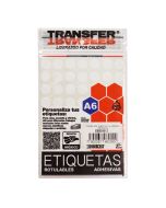 ETIQUETA ADHESIVA A6 BCA TRANSFER E6B00913 9 X 13 MM. NO.1