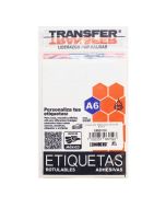 ETIQUETA REDONDA A6 BCA TRANSFER E6B00013 13 MM. NO.9