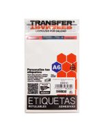 ETIQUETA ADHESIVA A6 BCA TRANSFER E6B20103 20 X 103 MM. NO.20