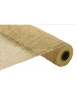 Rollo Malla T/O Re100172 53 Cms X 9 Mts Met. Crema/Oro