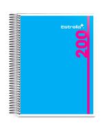 Cuaderno Profesional Estrella Star Max 0200 Raya 200 h. 5 Separadores