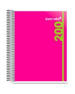 Cuaderno Profesional Estrella Star Max 0208 Cuadro Grande 200 h. 5 Separadores