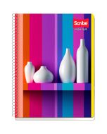 Cuaderno Profesional Scribe Mega Plus 7514 Doble Raya 100 h.