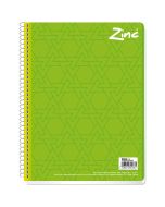 Cuaderno Profesional Zinc Cuadro Grande 100 h.