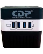 Regulador De Voltaje Cdp Ru-Avr604 600Va/300Watts 4 Conta.