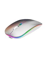 Mouse Inalámbrico Nextep NE-412P, Silencioso, Color Plata