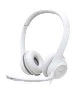 Audífonos Diadema con Micrófono Logitech H390 Blanco