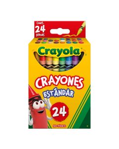 Crayones Estándar Crayola C/24