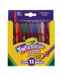 Crayones Mini Twistables Crayola C/12 