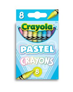 Crayones Estándar Crayola C/8 Pastel