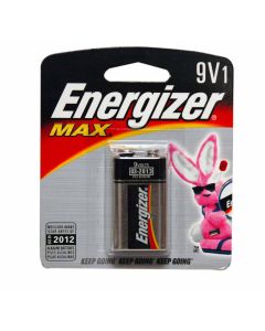 Batería 9V Energizer Max Alcalina Bl/1