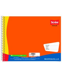 Block Dibujo Espiral Scribe 4592 24.5 X 32 Cm 30 H. C/Protector