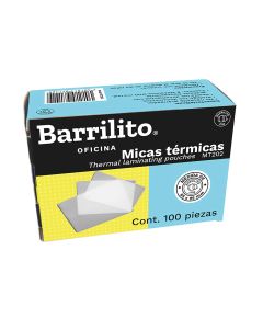 Mica Térmica 8 mil. Barrilito MT202 Club 6.5 x 9.5 cm con 100 piezas