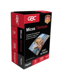 Mica Térmica 10 mil. GBC Heatseal Especial 1209-LF 11.5 x 8 cm 