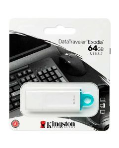 Usb3 64Gb Kingston Dtx/64Gb Kc-U2G64-5R Blanca