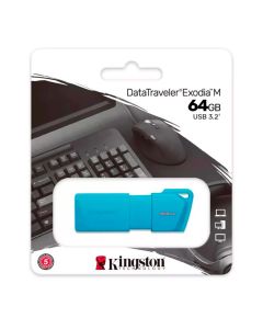 Usb3 64Gb Kingston Dtx/64Gb Kc-U2L64-7Lb Aqua