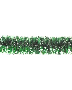 Feston Cuadruple Santas 7151020 Verde Nevado 10 Cm X 20 Mts.