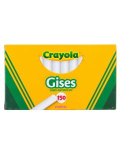 Gises Blancos Crayola 51-1406 con 150 piezas