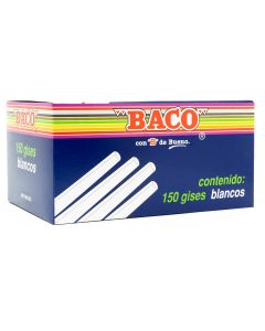 Gises Blancos Baco G-150 con 150 piezas