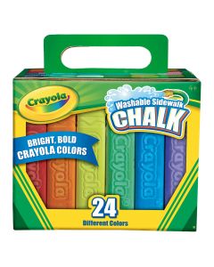 Gises Gigantes de Colores Crayola Chalk 51-2024 con 24 piezas