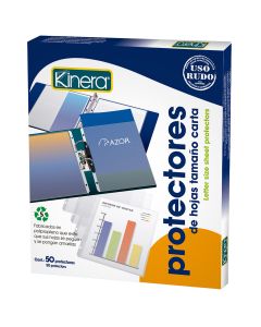 Protector de Hojas Opaco Kinera 369 Carta Uso Rudo