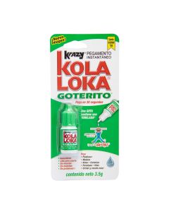 Pegamento Instantáneo Kolaloka Goterito 3.5 g.