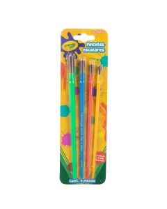 Pincel Escolar Crayola 05-3515 Bl/4