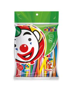 Globo Figuras Payaso Zepellin 270 C/100 Surtido