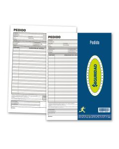 Block Pedidos Triplicados Mayco Pd1 Seguridad Carta 27 Jgs.