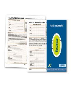 Block Carta Responsiva Mayco 1056 25 H.