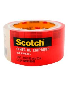 Cinta Adhesiva Empaque Transparente Scotch 301-T, 48 mm x 50 m.