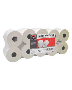 Rollo Autocopia 2 Tan Pcm Ba7676M10A 76 X 76 Mm. C/10 Blanco/Amarillo