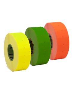 ETIQUETA EN ROLLO TRAK GS R/1000 COLORES 12 X 21 MM FLUORESCENTE