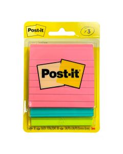 Block Post-it Jaipur 7.6 x 7.6 cm C/3 Blocks de 50 h. Raya