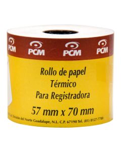 Rollo Térmico PCM T5770 57 x 70 m. 55 g. C22 mm 