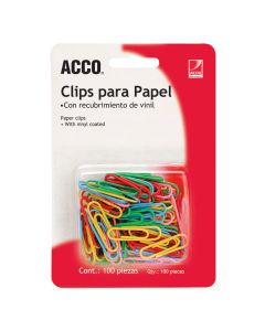 Clips de Colores Acco Bl/100