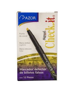 Marcador Check It Azor 3200 Detector De Billetes Falsos