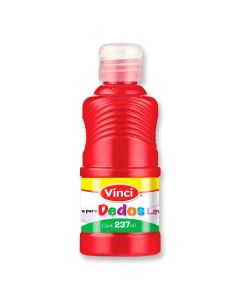 Pintura Digital Vinci Rojo 237 ml. Lavable