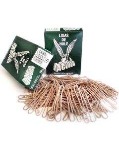 Ligas de Hule Aguila Caja C/100 g.